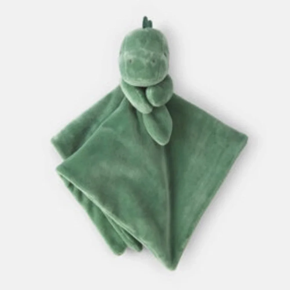 NWT‎ Carters Baby Green Dinosaur Lovey Cuddle Plush Security Blanket Infant Gift